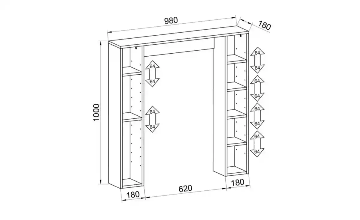 Bild 3 von Standregal Tinoli