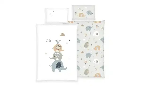 Bild 4 von Herding Bettwäsche-Set Elephants