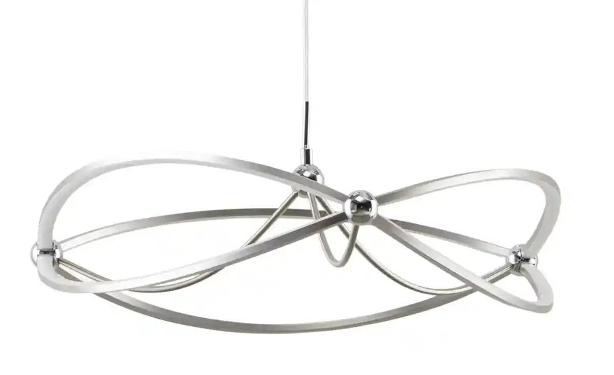 Bild 4 von Trio LED-Pendelleuchte Nickel-matt geschwungen Charivari