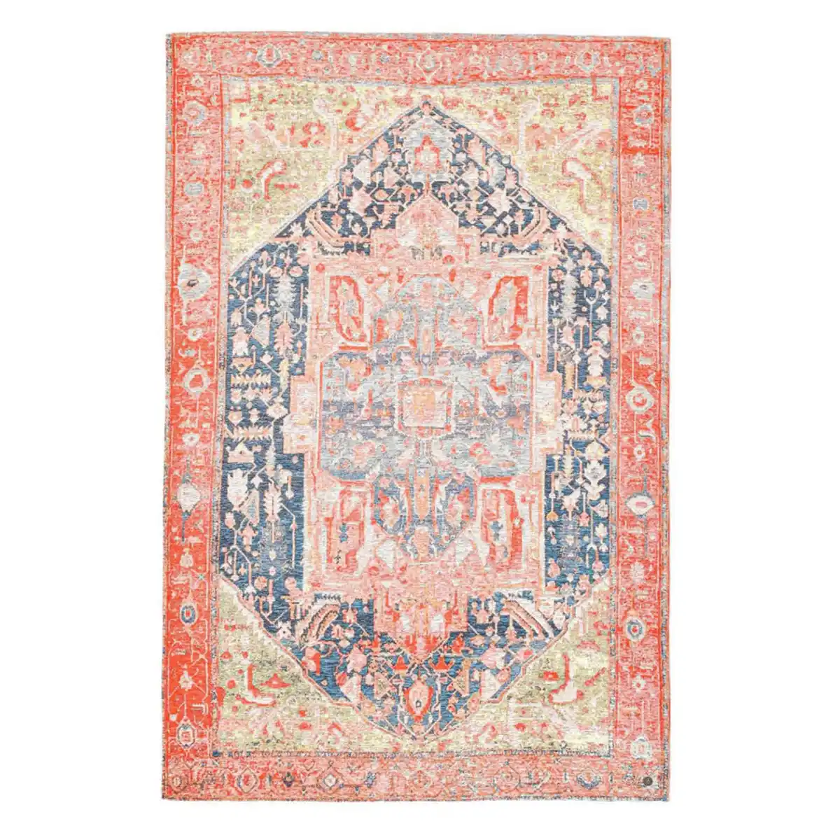 Bild 1 von Tom Tailor Flachwebeteppich, Mehrfarbig, Textil, orientalisch, rechteckig, 48x70 cm, Teppiche & Böden, Teppiche, Moderne Teppiche