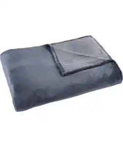 XXL-Wohndecke, dunkelgrau