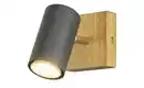 Bild 4 von Trio Wand-/ Deckenspot, schwarz / Eiche
