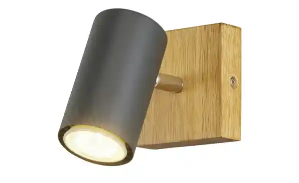 Bild 4 von Trio Wand-/ Deckenspot, schwarz / Eiche