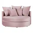 Bild 1 von Sofa Elena Rosa Samt, Rosa