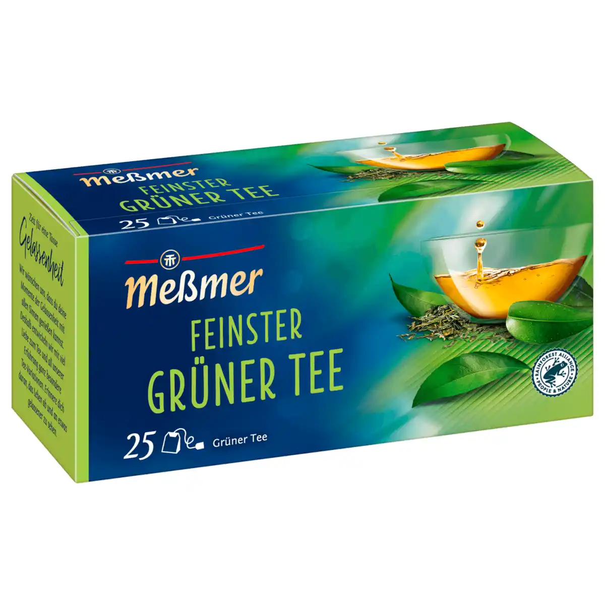 Bild 1 von Meßmer Feinster Grüner Tee 44g, 25 Beutel