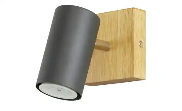 Bild 3 von Trio Wand-/ Deckenspot, schwarz / Eiche