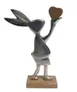Bild 1 von Deko-Hase Ostern, silber