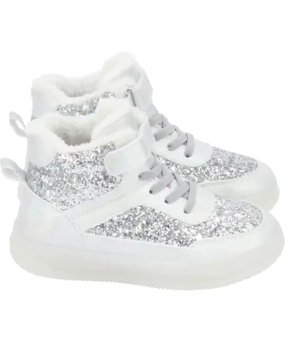 Bild 1 von Sneaker mit LEDs, silbergrau