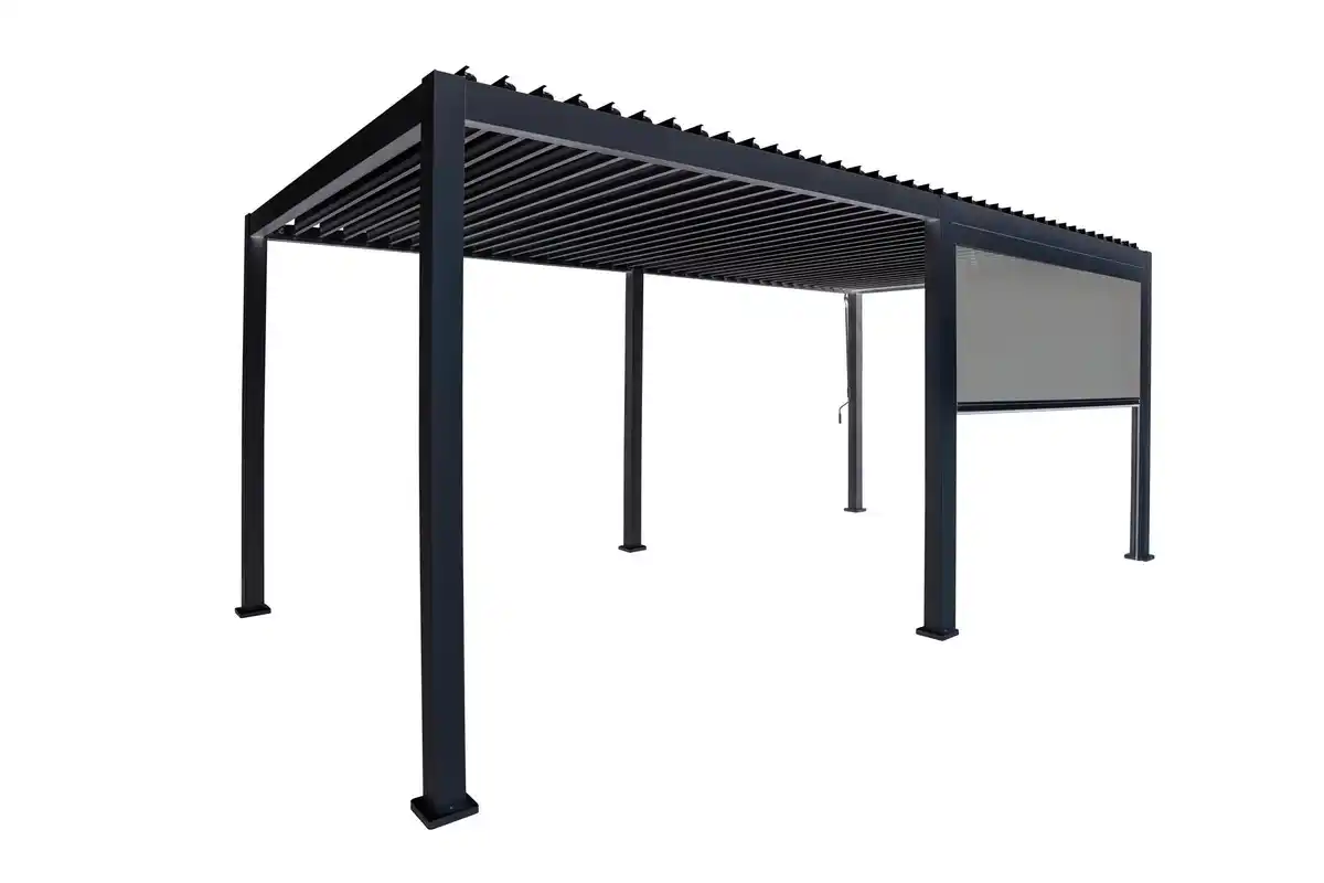 Bild 1 von Pergola-Rollo ca. 300x250 cm Grau, Anthrazit