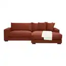 Bild 1 von Ecksofa Pedro Terracotta, Terracotta