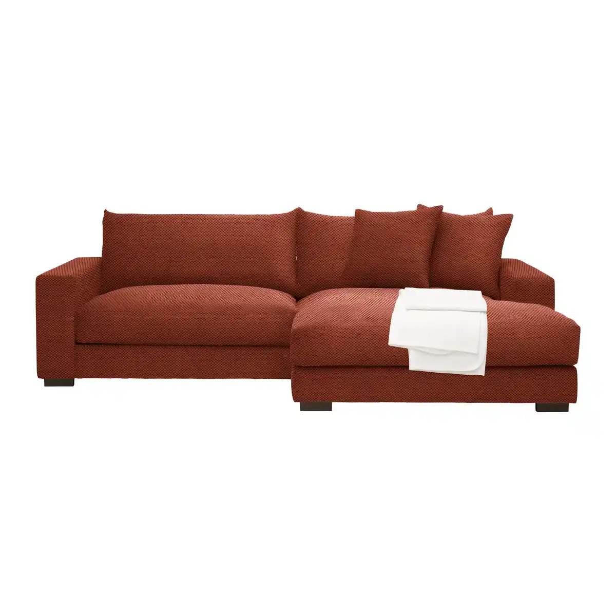 Bild 1 von Ecksofa Pedro Terracotta, Terracotta