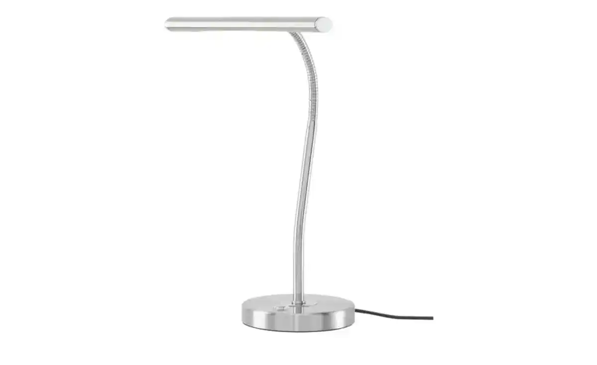 Bild 2 von Trio Tischleuchte, 1-flammig, Nickel-matt mit Schwanenhals