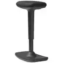 Bild 1 von Dauphin Bürohocker, Schwarz, Kunststoff, Textil, Drehteller, Säule, 44x25x50-75 cm, EU Ecolabel, Oeko-Tex® Standard 100, Made in Germany, Arbeitszimmer, Bürostühle, Bürohocker