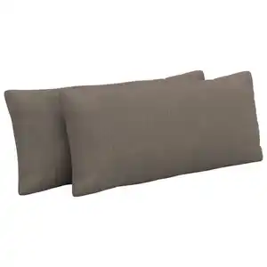 Sit & More Nierenkissen, Schlamm, Textil, Uni, Füllung: Polyester, 65x25 cm, Goldenes M, Oeko-Tex® Standard 100, Made in Europe, DGM-Klimapakt, Wohntextilien, Kissen, Rückenkissen