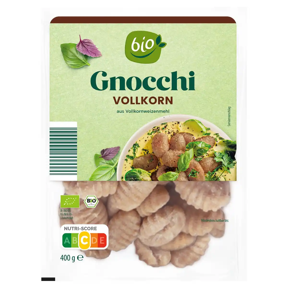 Bild 1 von BIO Bio-Gnocchi 400 g, Vollkorn