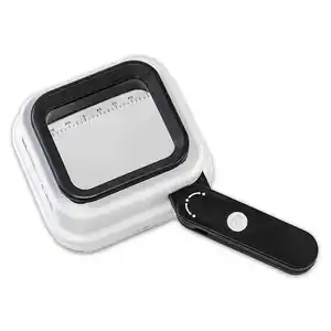 Kraft Werkzeuge LED-Kompaktlupe mit Maßskala