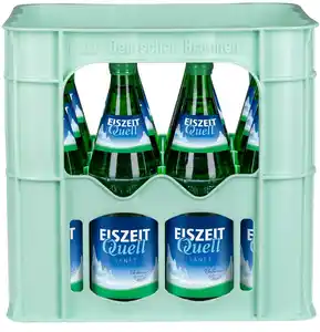 EISZEIT QUELL Mineralwasser, Ka. 12 x 0,7 - 0,75-l-Fl.