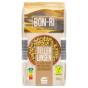BON-RI Hülsenfrüchte 500 g, Tellerlinsen