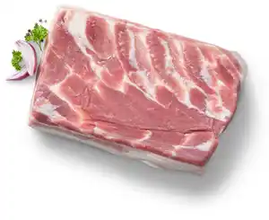 K-PURLAND Schweinebauch mit Schwarte XXL, gepökelt, kg