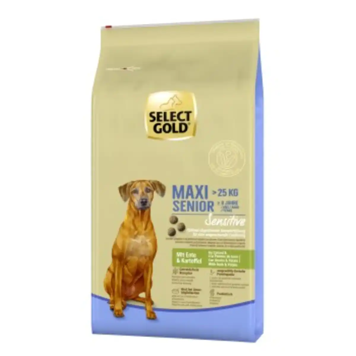 Bild 1 von SELECT GOLD Sensitive Senior Maxi Ente und Kartoffel 12 kg
