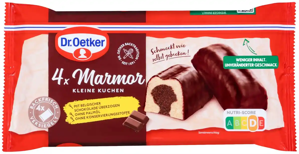 Bild 1 von DR. OETKER Kleine Kuchen, 4 x 35-g-Packg.