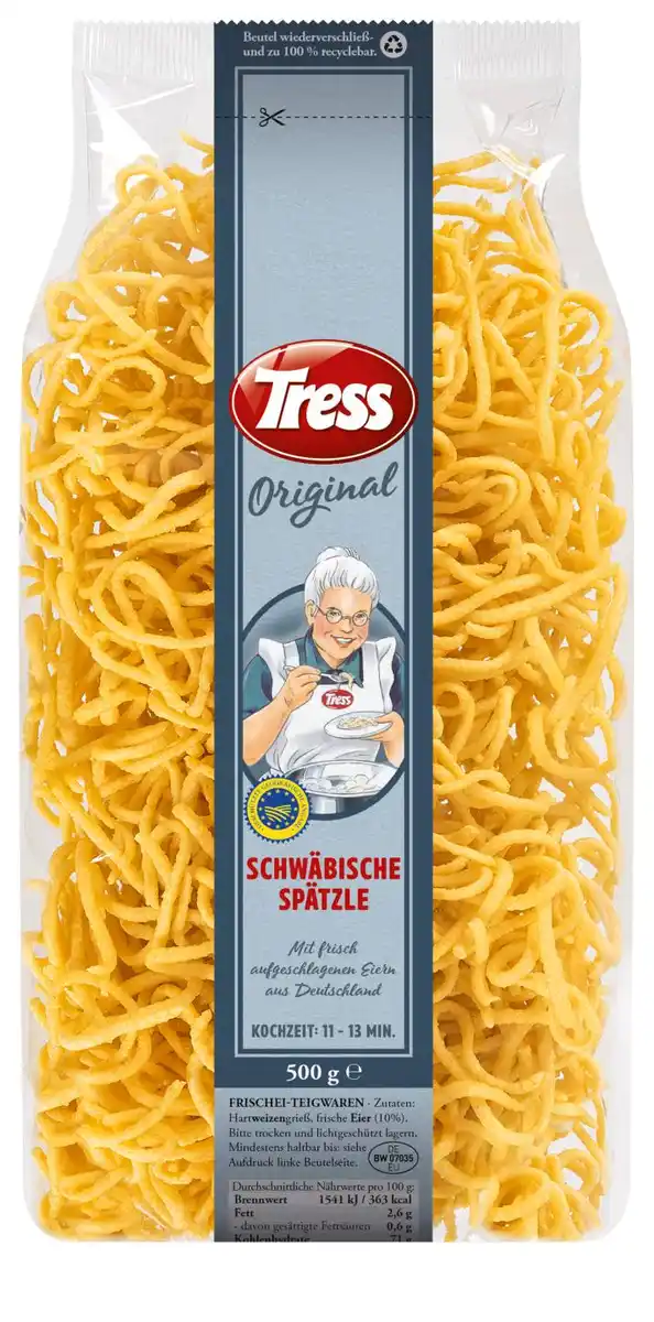 Bild 1 von TRESS Eier-Teigware, 500-g-Packg.