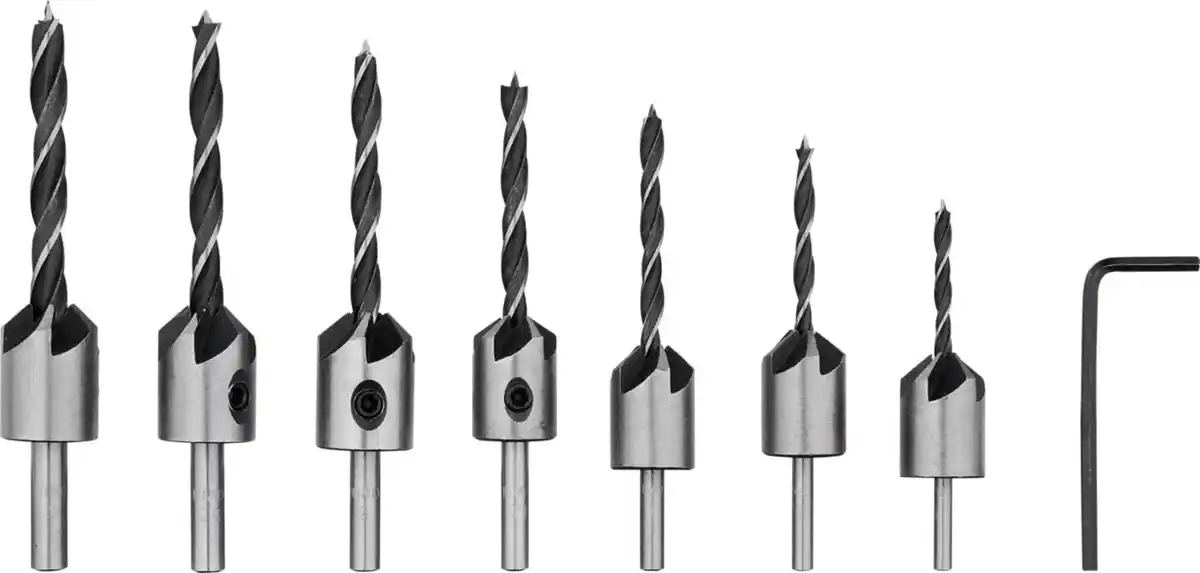 Bild 1 von PARKSIDE® Holzbohrer/Versenker-Satz, 8-teilig