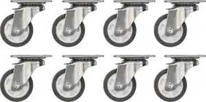 PARKSIDE® Lenkrollen, 8-St.-Packg.