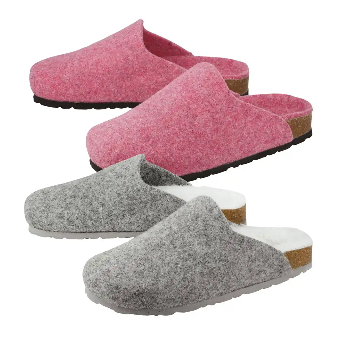 Bild 1 von OYANDA® Damen-Filzclogs, Paar