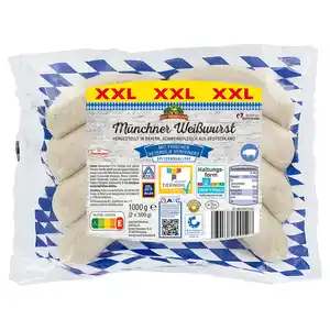 GUT DREI EICHEN Münchner Weißwurst XXL 1 kg
