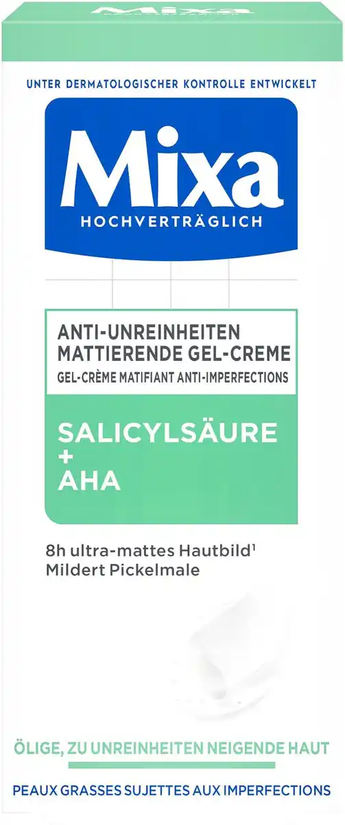 Bild 1 von MIXA Anti-Unreinheiten Mattierende Gel-Creme, 50-ml-Packg.