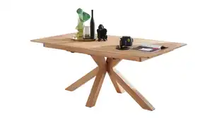 Esstisch Massivholztisch 200 cm in Wildeiche ausziehbar - RICARDO