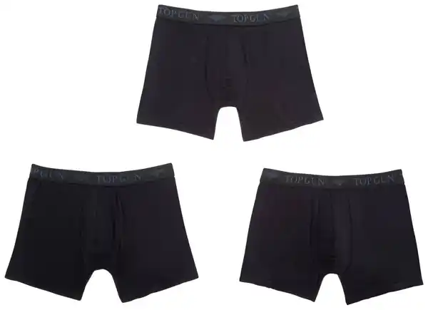 Bild 2 von Herren-Retroboxer »Top Gun«, 3-St.-Packg.