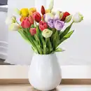 Bild 1 von Bella Casa Deko-Tulpen "Real Touch" 5er-Bund