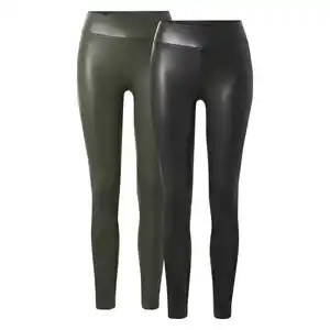 OYANDA® Damen-Leggings in Lederoptik