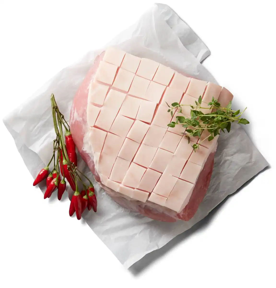 Bild 1 von K-WERTSCHÄTZE Krustenbraten mit Speck und Schwarte, kg