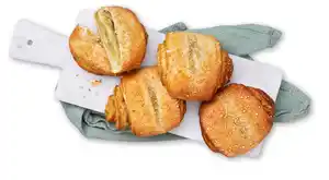 Franzbrötchen mit Pistaziencreme, Stück