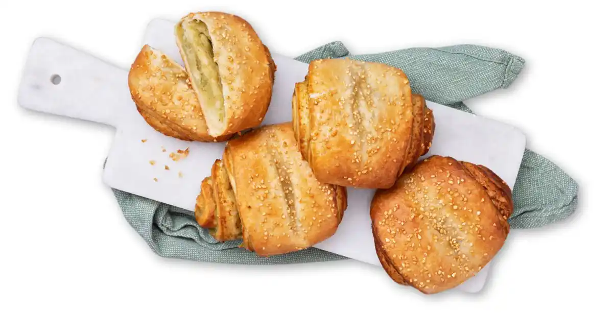 Bild 1 von Franzbrötchen mit Pistaziencreme, Stück