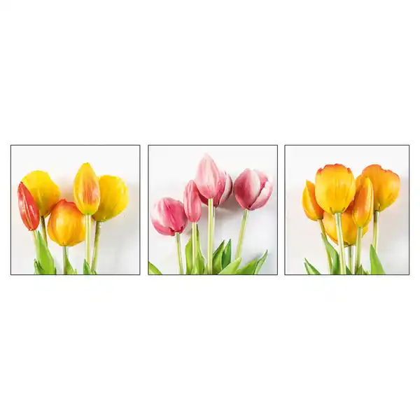 Bild 2 von Bella Casa Deko-Tulpen "Real Touch" 5er-Bund