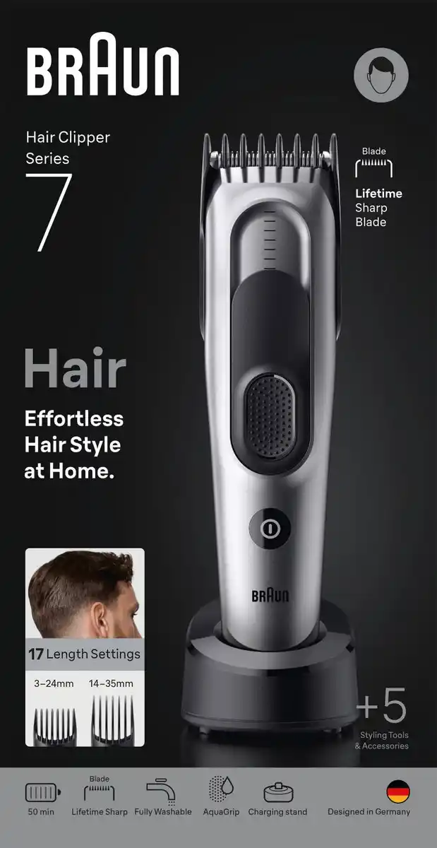 Bild 2 von BRAUN Haarschneider Series 7 »HC7590«
