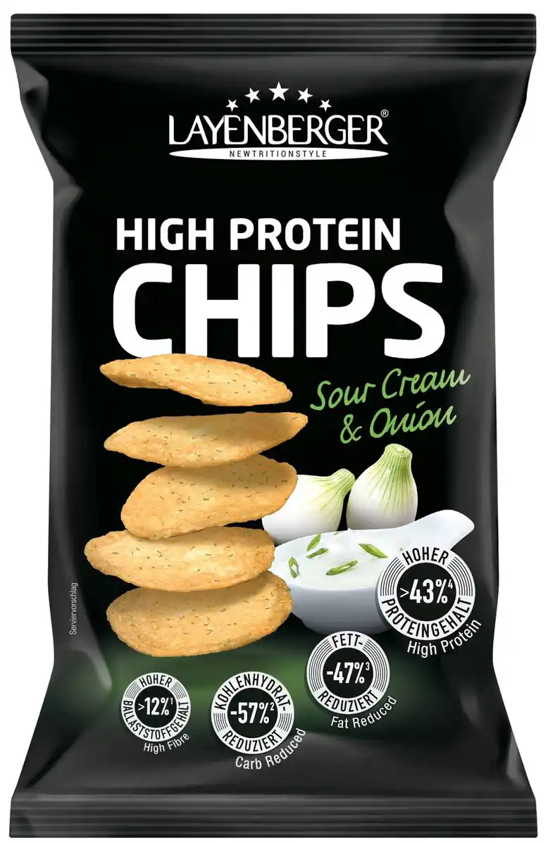 Bild 1 von LAYENBERGER High Protein Chips, 75-g-Packg.