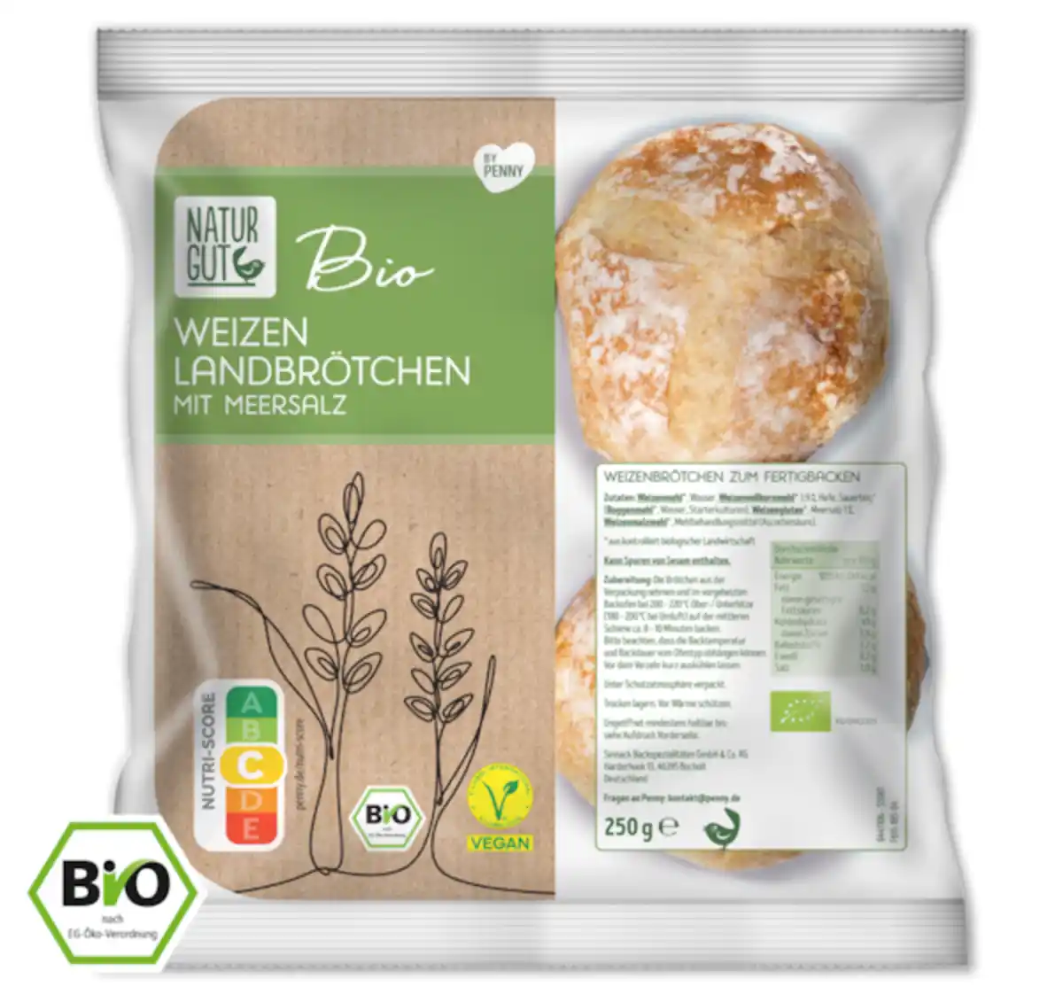 Bild 1 von NATURGUT Bio Landbrötchen