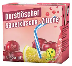 Durstlöscher 'Sauerkirsche Zitrone'