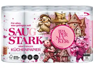 Küchenpapier besonders saugstark und reißfest