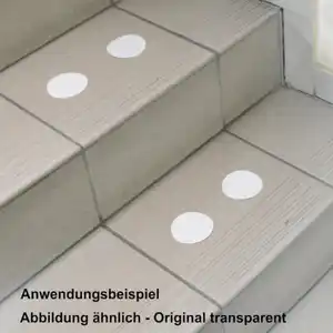Antirutsch Punkte selbstklebend Ø 7cm 4 Stück
