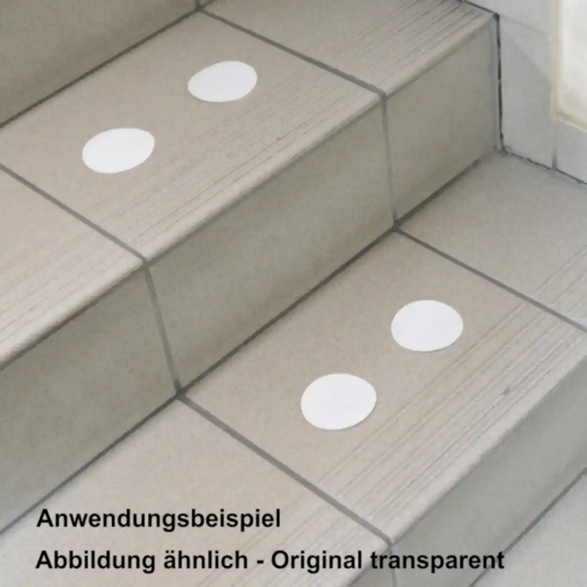 Bild 1 von Antirutsch Punkte selbstklebend Ø 7cm 4 Stück