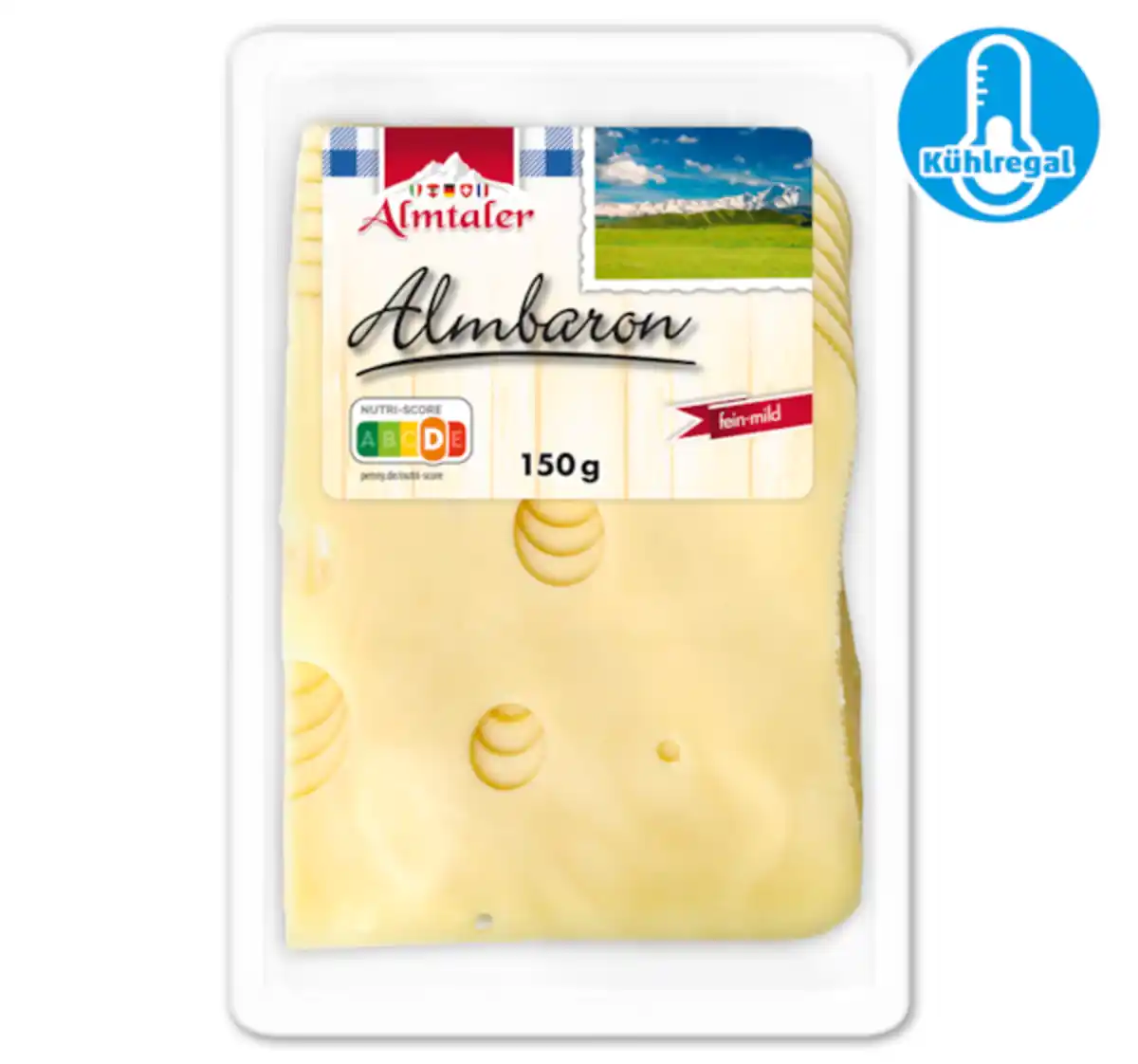 Bild 1 von ALMTALER Österreichische Käsespezialität in Scheiben*