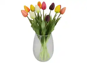 Künstliche Tulpe aus Silikon 40cm