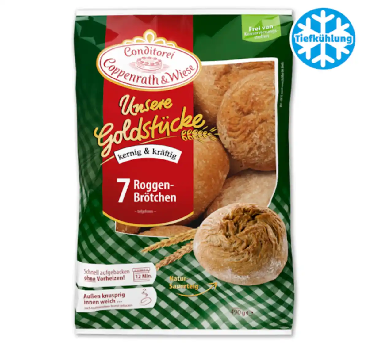 Bild 1 von COPPENRATH & WIESE Unsere Goldstücke 7 Roggen-Brötchen