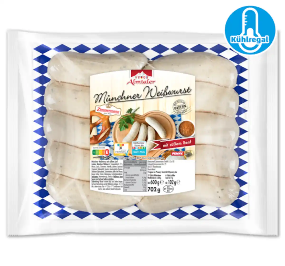 Bild 1 von ALMTALER Münchner Weißwurst*